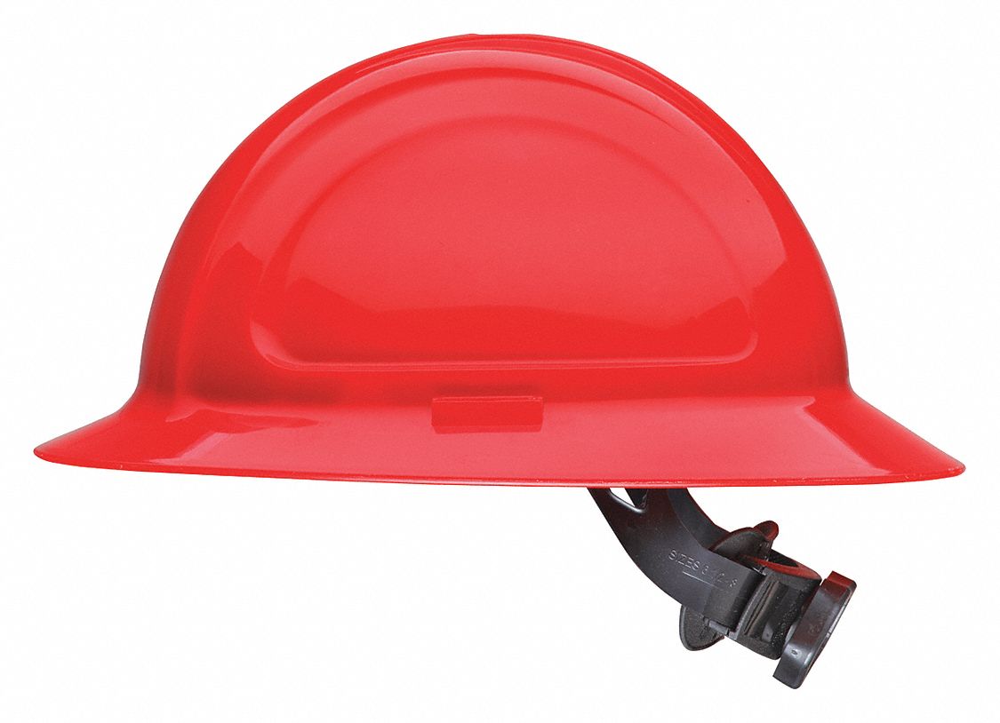 HONEYWELL NORTH Full Brim, Hard Hat, Type 1, Class E ANSI