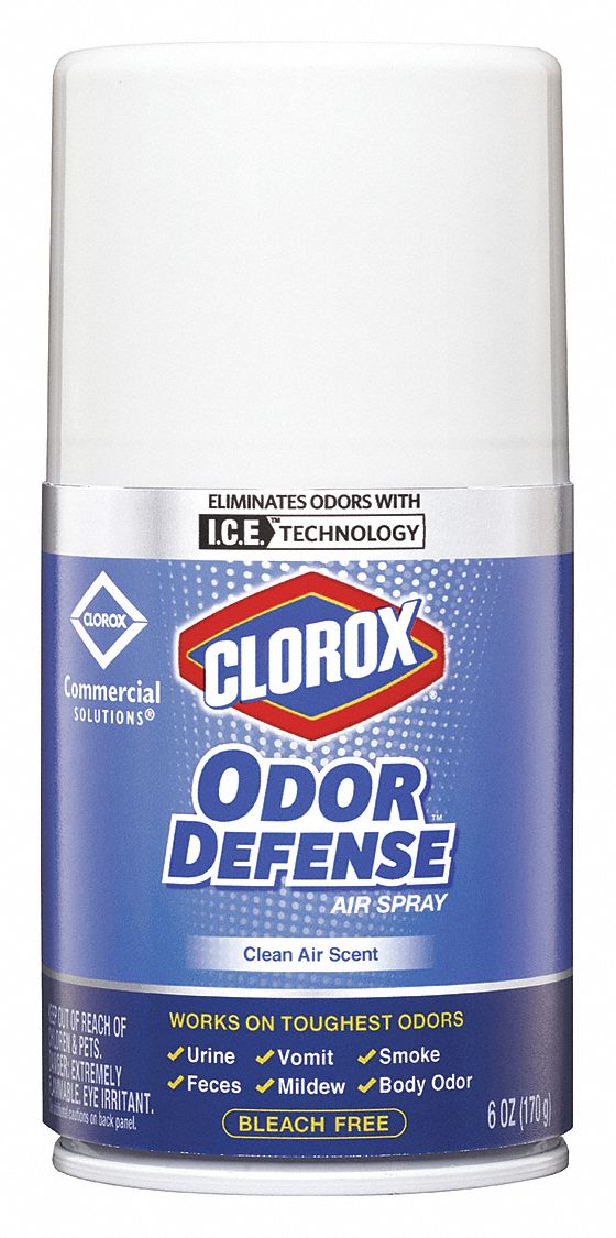 CLOROX Odor Eliminator Odor Eliminators, Aerosol Spray Can, 6 fl oz