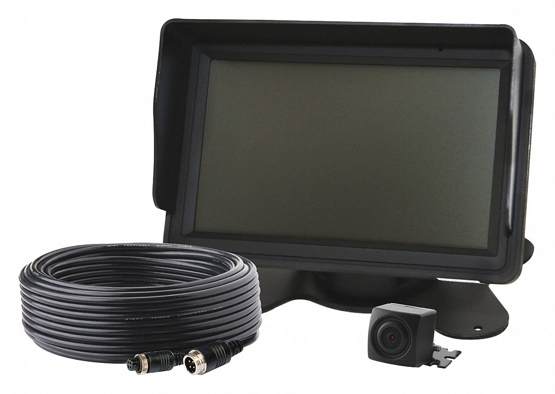 GEMINEYE, Backup Cameras/Backup & Dash Camera Kits, Backup Camera System 405Z37EC5000BK
