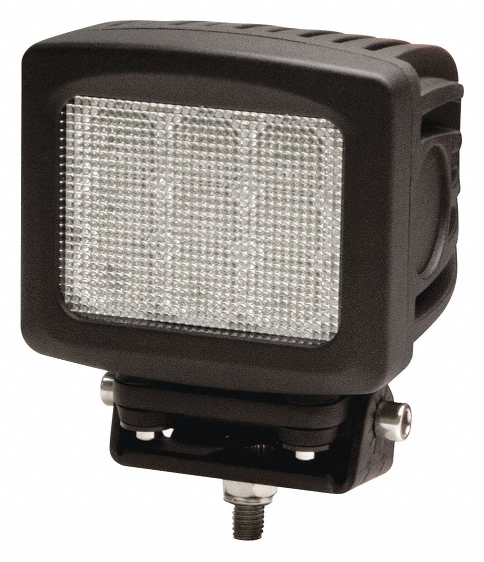 ECCO Flood Light, 4500 lm, Square, LED, 61/2" H 406C84EW2511 Grainger