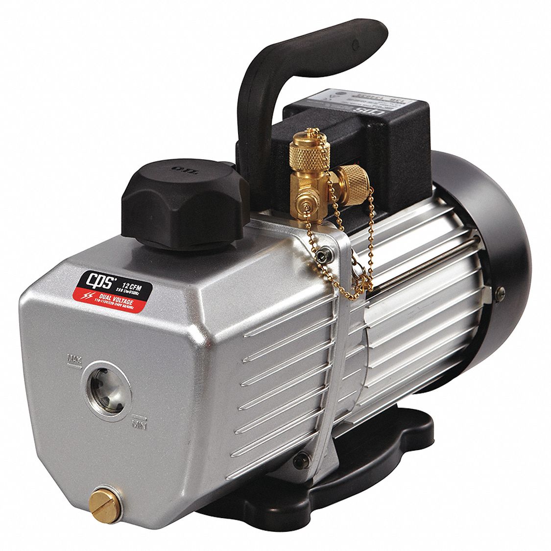 Vacuum Pump,12.0 cfm,1 HP,25 Microns VP12D 750377651458 eBay