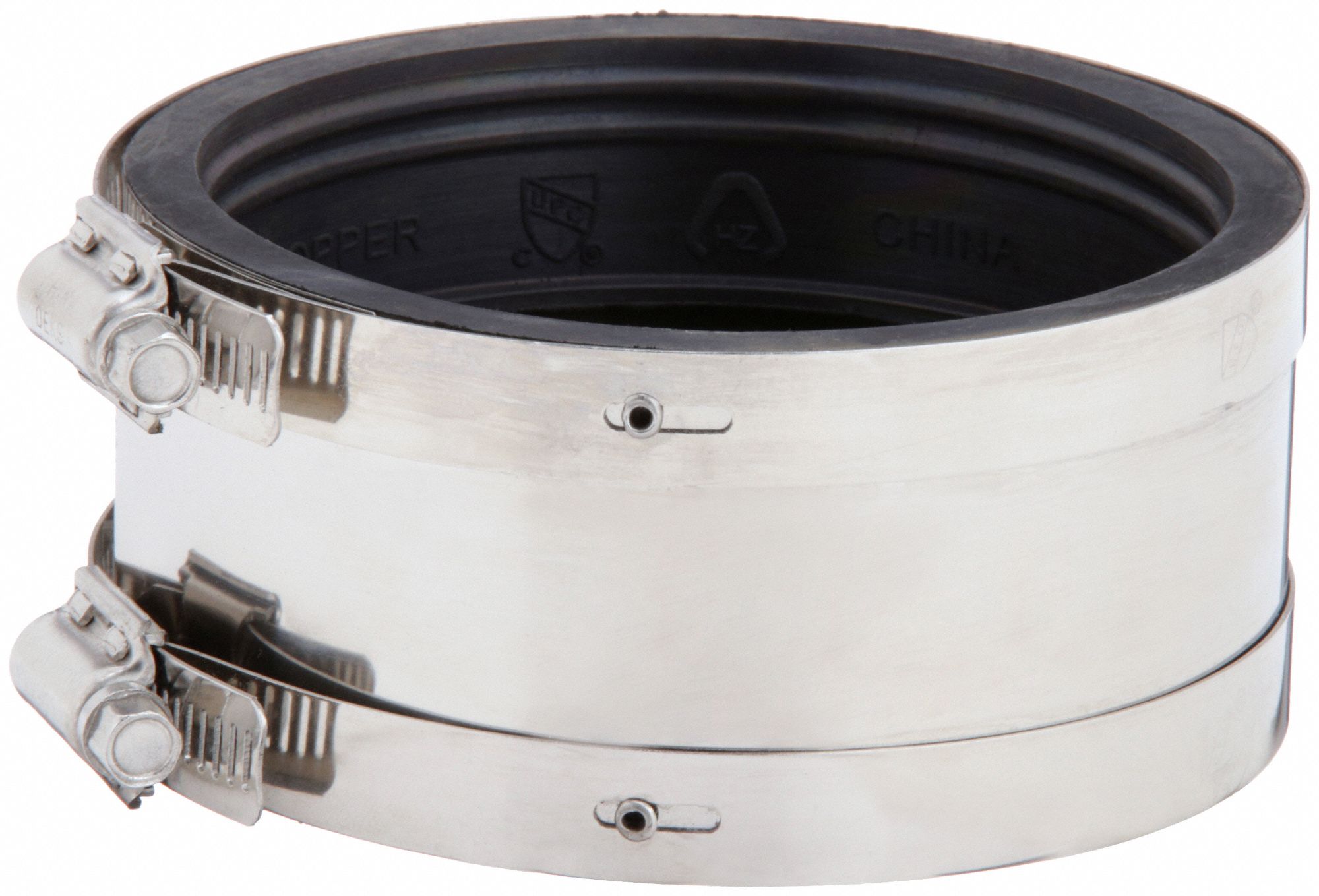 Neoprene, For 4 in Pipe, NonShear Coupling 406F39DX300144 Grainger