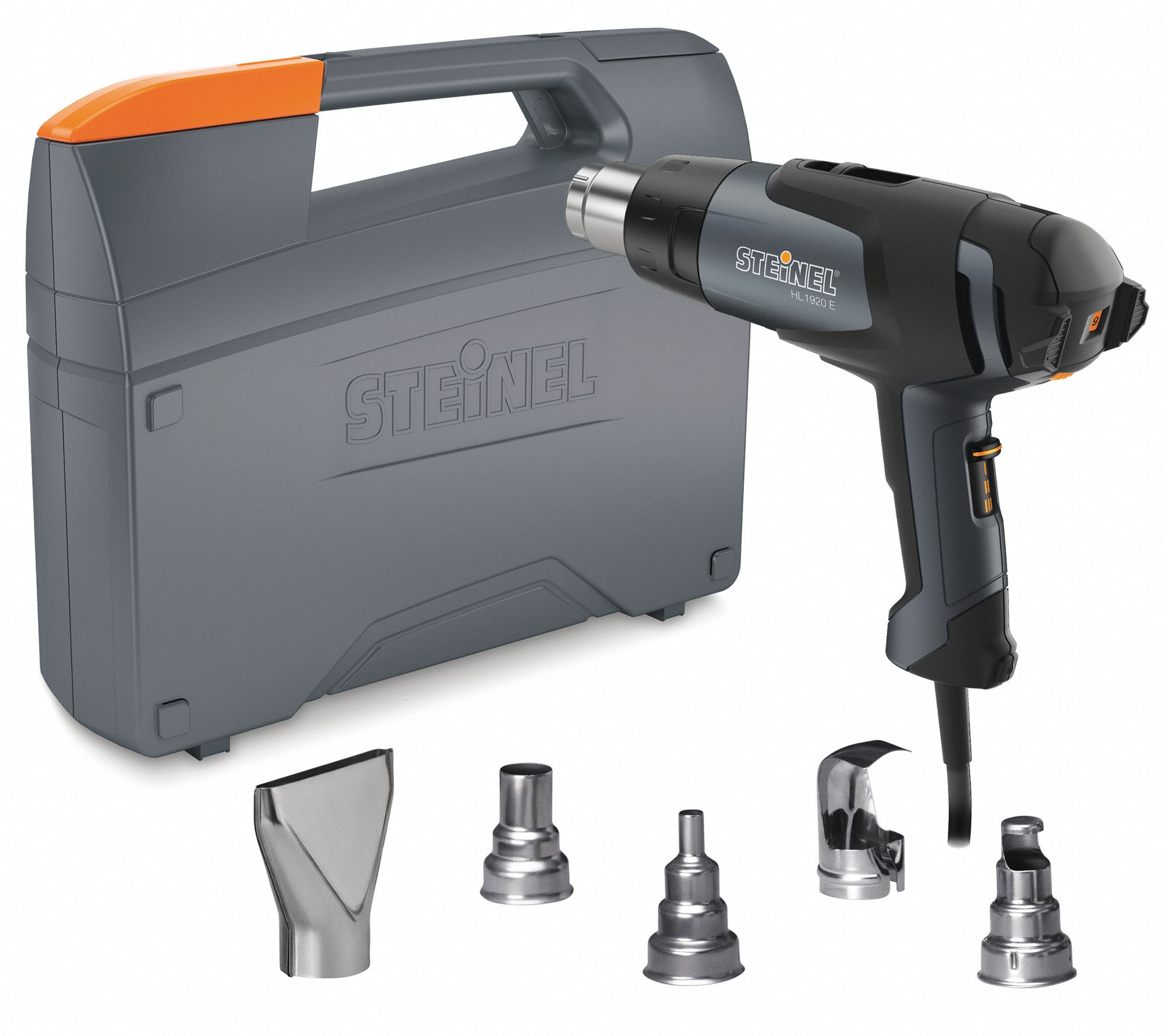 STEINEL Electric Heat Gun Kit 120V AC, Adjustable Temp. Settings, 120