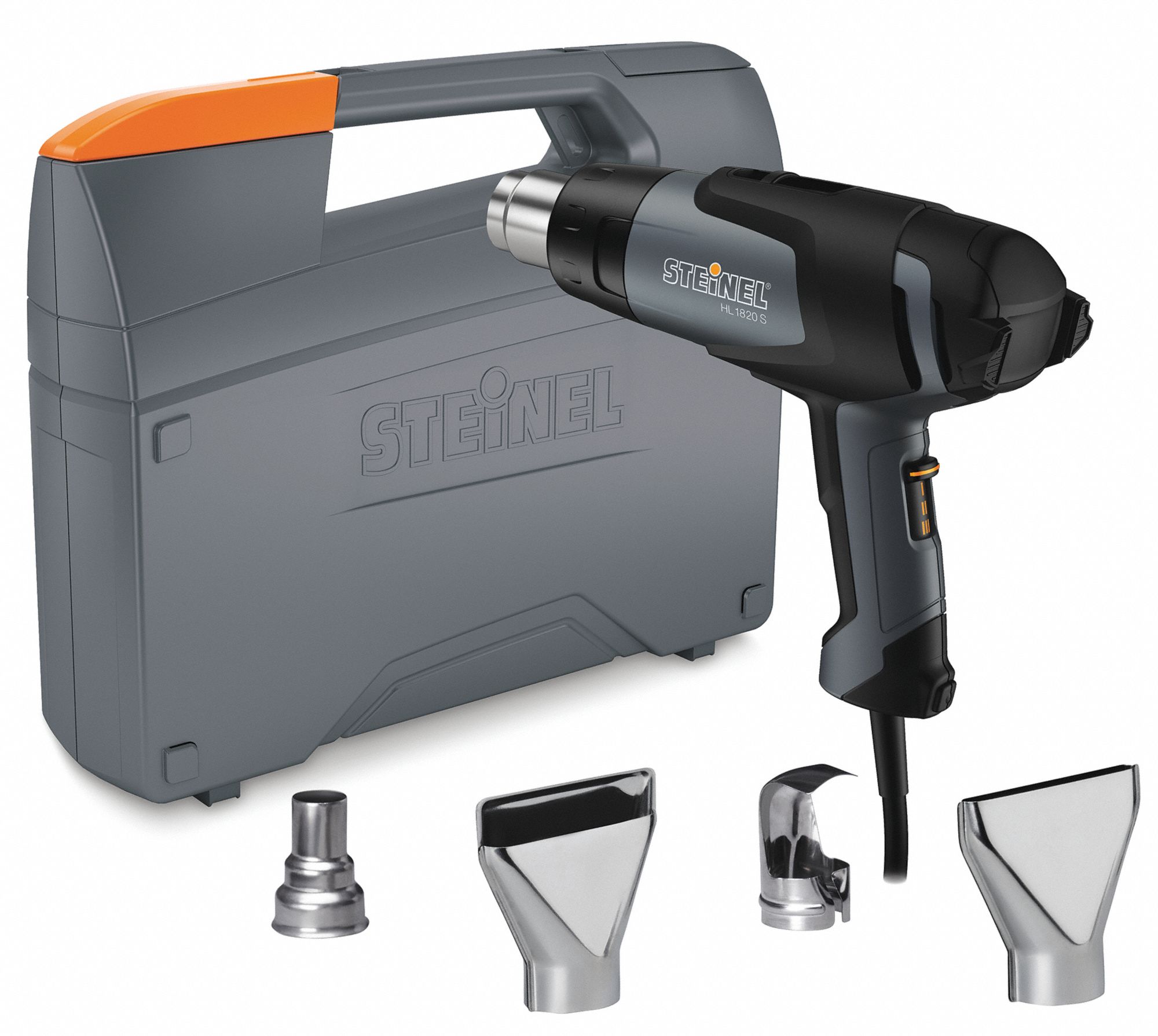 STEINEL Electric Heat Gun Kit 120V AC, Adjustable Temp. Settings, 120