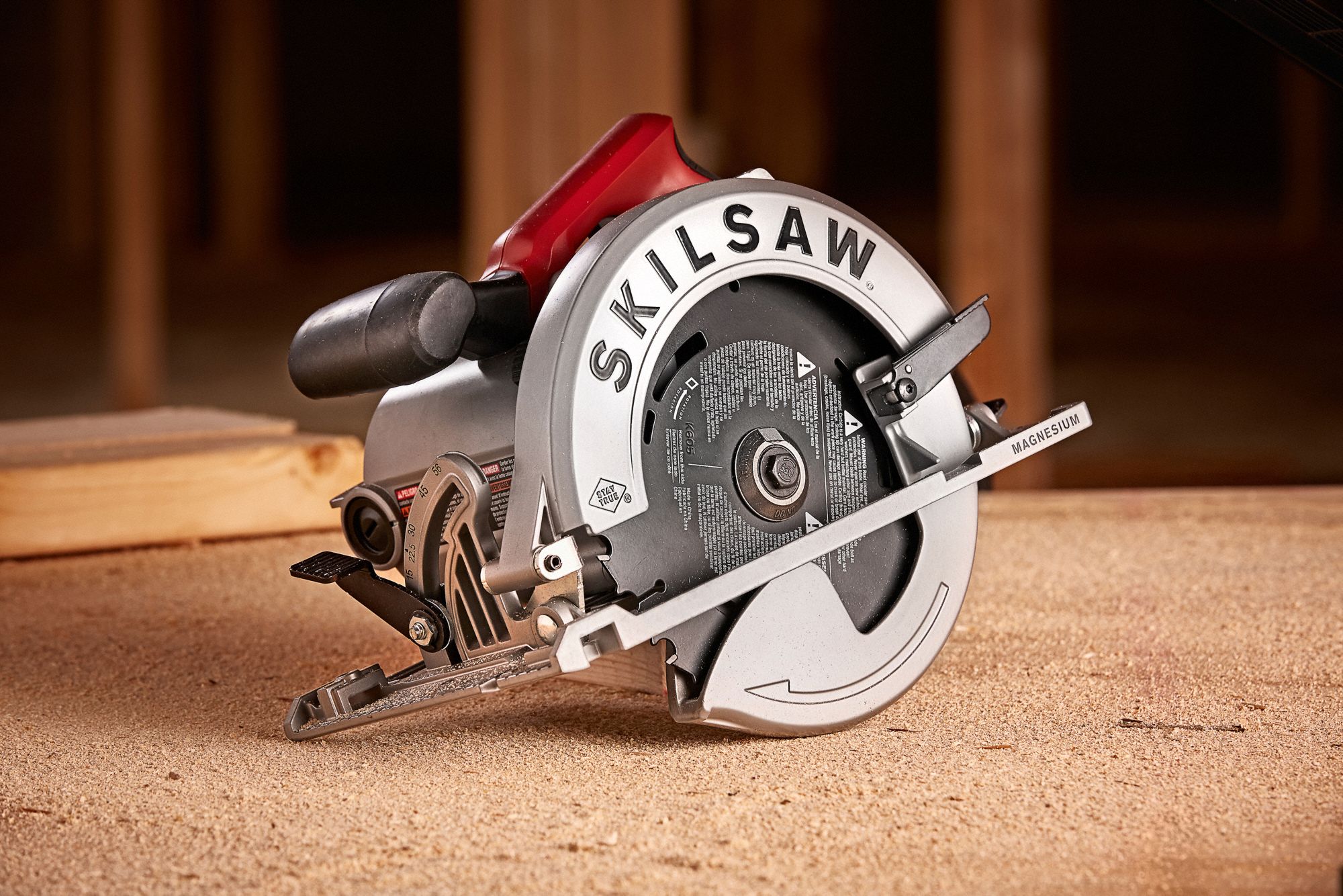 SKILSAW Circular Saw, 7 1/4 in Blade Dia., Left Blade Side, 2 7/16 in