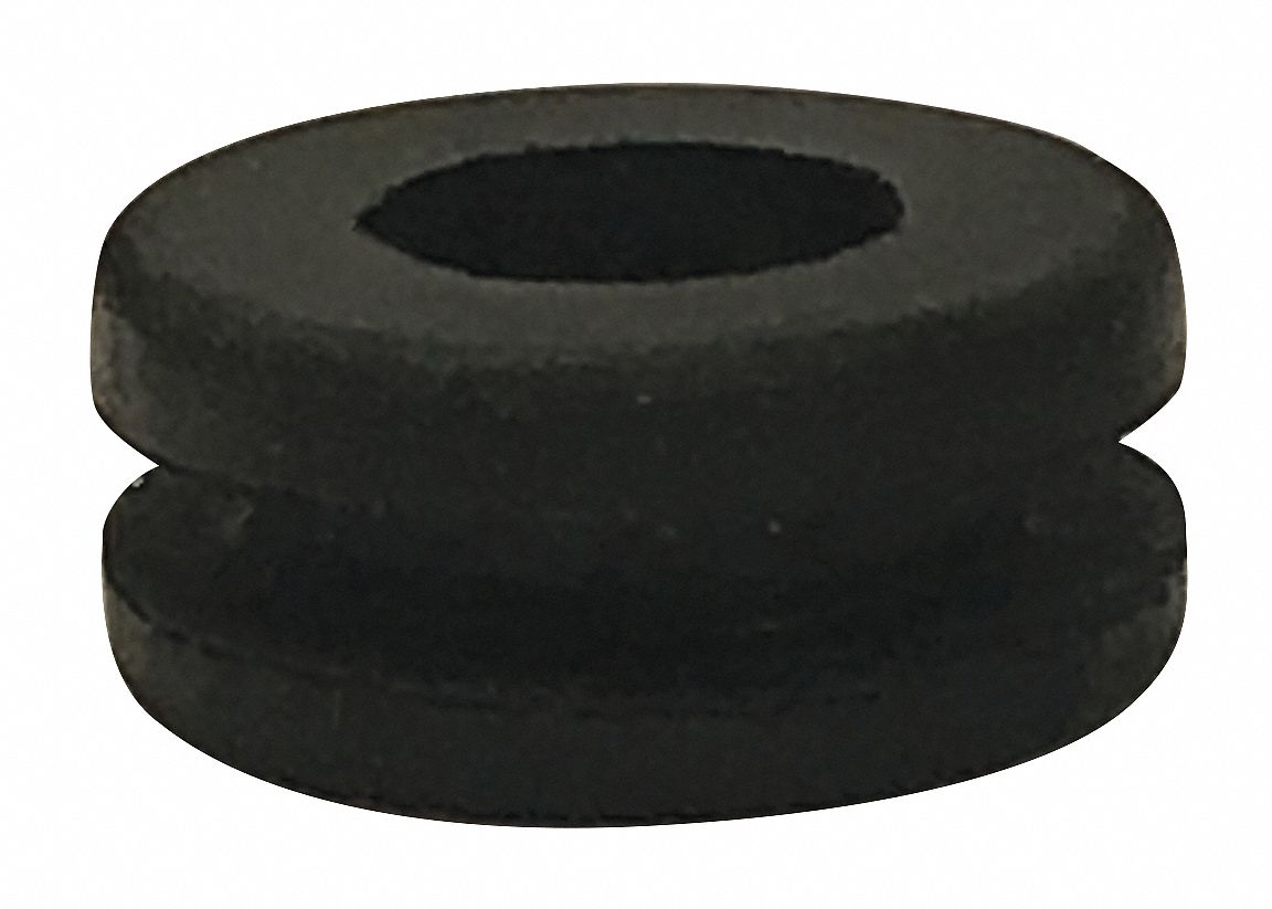 GRAINGER APPROVED Rubber Grommet, Style 1, SBR, PK50 408M10G3047