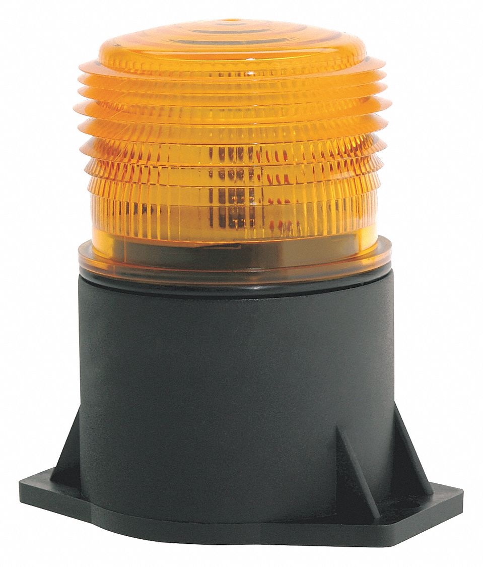 Strobe Light, LED, 12V DC – 80V DC, Flashes per Minute 60, 4-25/64