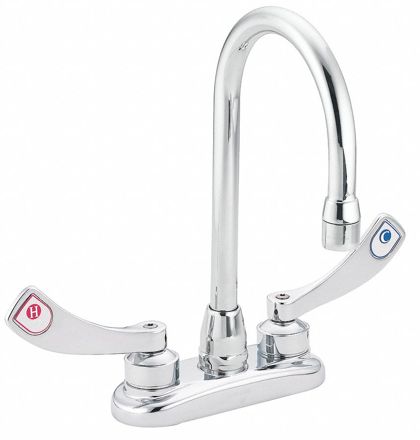 Moen, MDura, Gooseneck Bar Faucet 40D6558279 Grainger