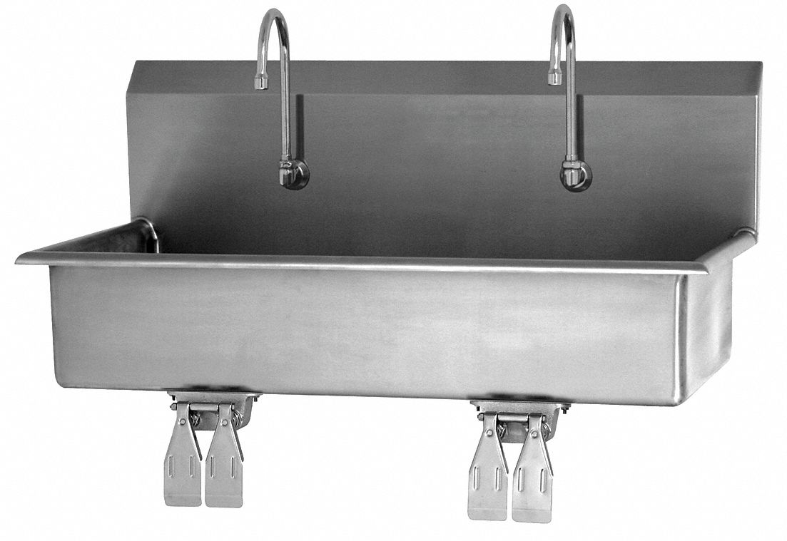 SANILAV SaniLav, General Purpose, 2, Stainless Steel, Wash Station