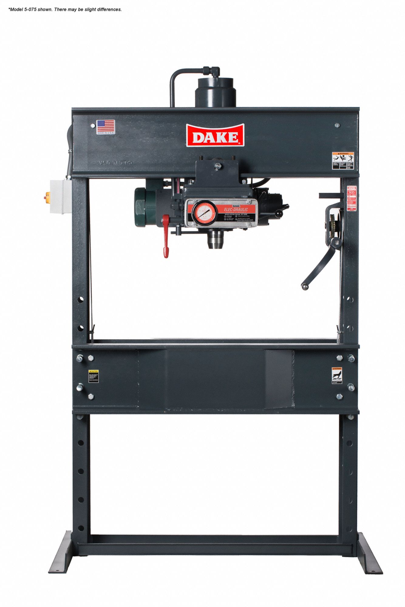 DAKE CORPORATION Hydraulic Press, Pump Type Electric, Frame Type H