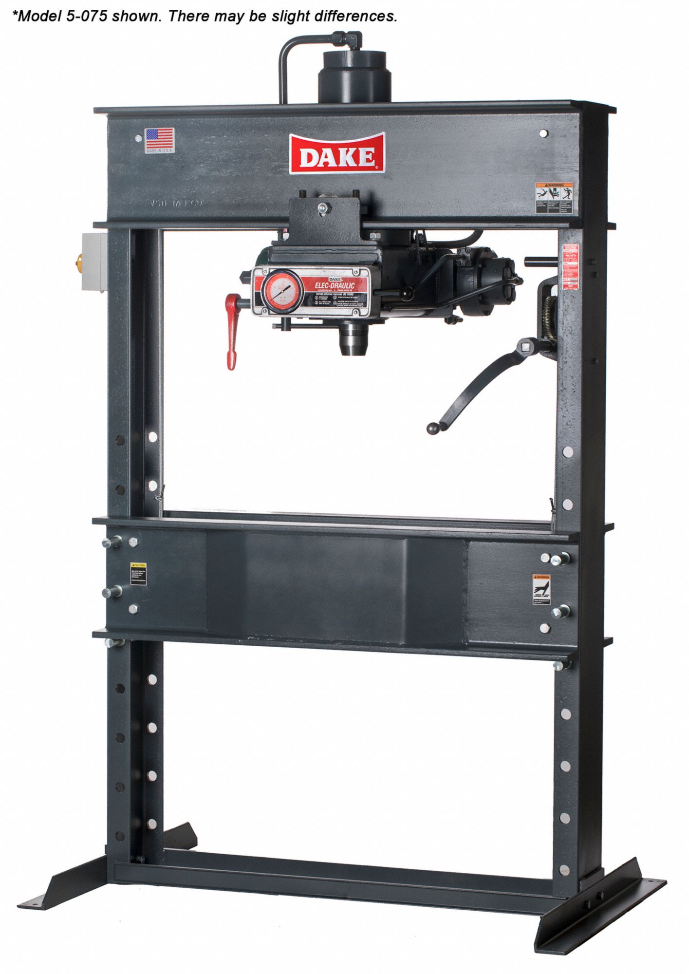 DAKE CORPORATION Hydraulic Press, Pump Type Electric, Frame Type H