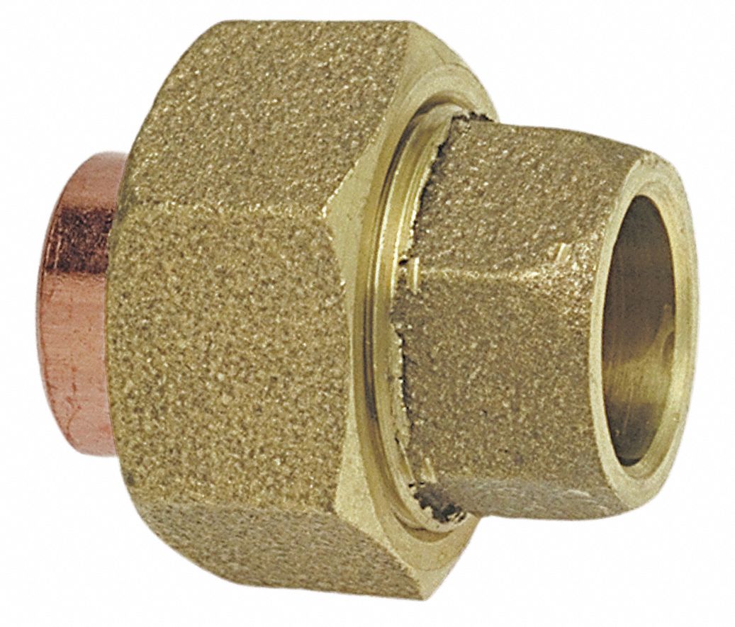 NIBCO Union Bronze, Cup x FNPT, 2 in Copper Tube Size, For 2 1/8 in