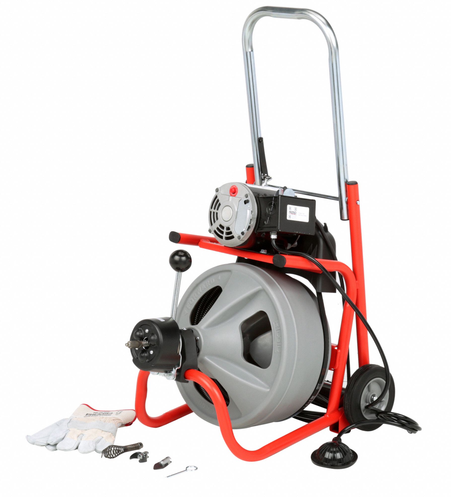 RIDGID Drain Cleaning Machine 11/2 in to 4 in Drain Line I.D. Size