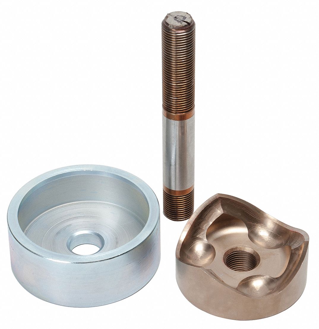 GREENLEE Knockout Punch/Die, For 10 ga SS, 21/2 in 40H678745H21/2