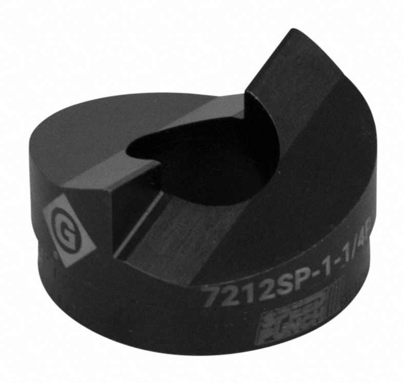 GREENLEE Knockout Punch 10 ga Sheet Metal Capacity (Steel), 1 45/64 in Nominal Size, Round