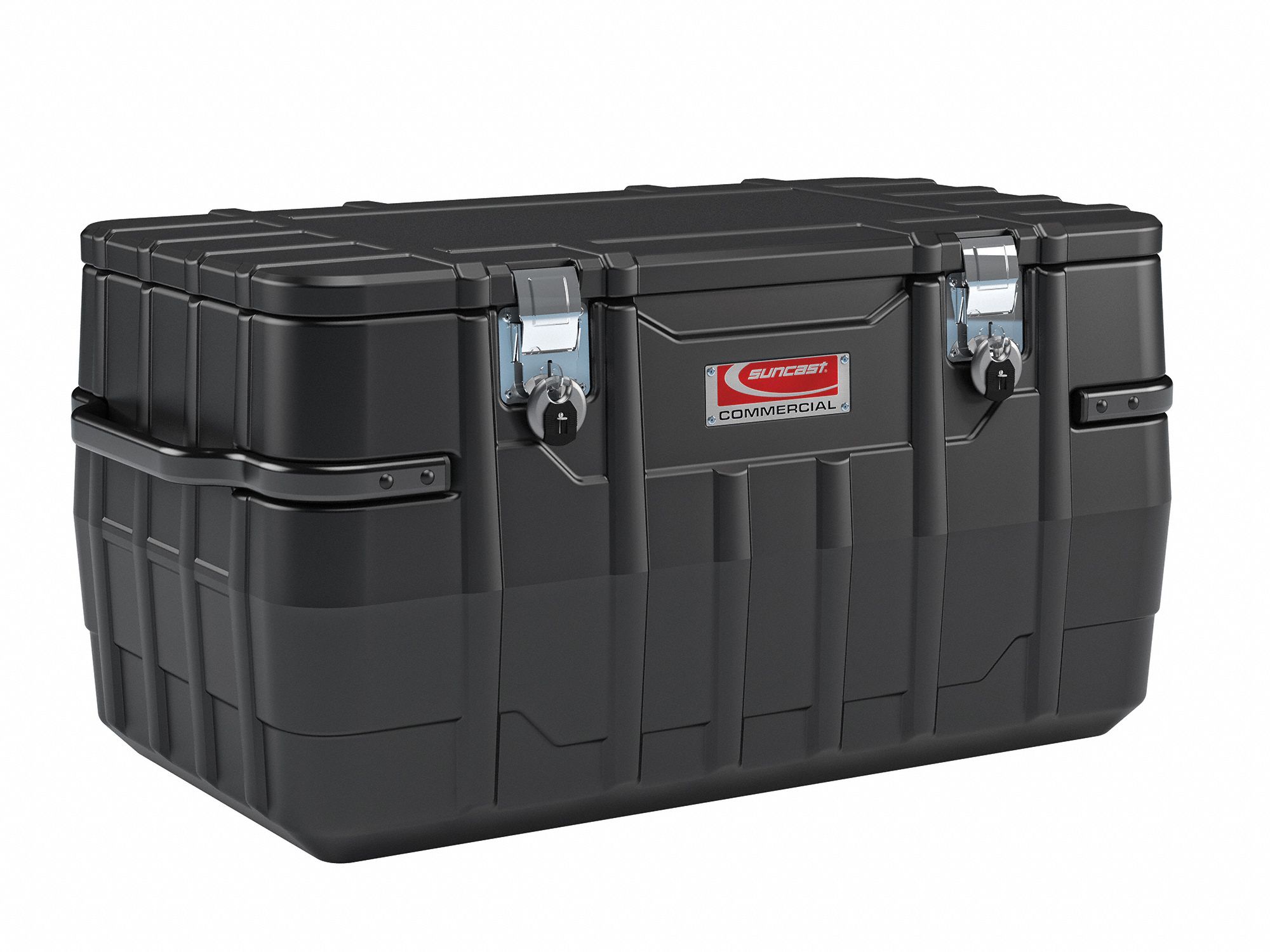 SUNCAST COMMERCIAL Plastic, Tool Box, 48 in Overall Width, 25 in
