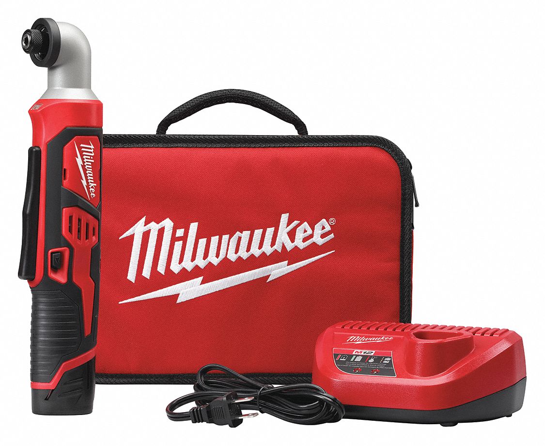 MILWAUKEE 1/4" Cordless Impact Driver Kit, 12.0 Voltage, 600 in.-lb