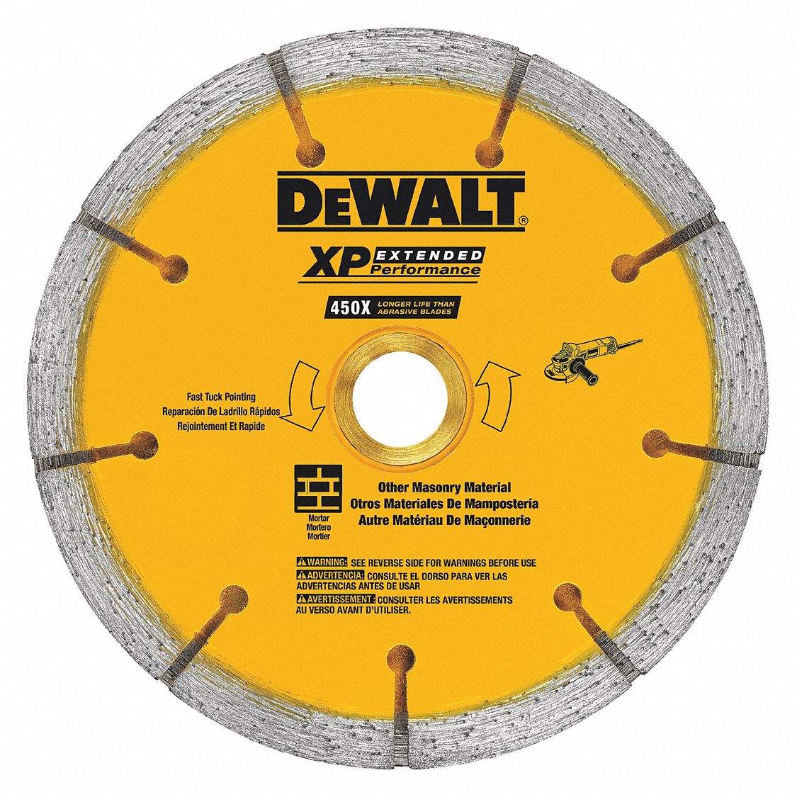 DEWALT, 6 in Blade Dia., 7/8 in Arbor Size, Diamond Saw Blade - 40K112