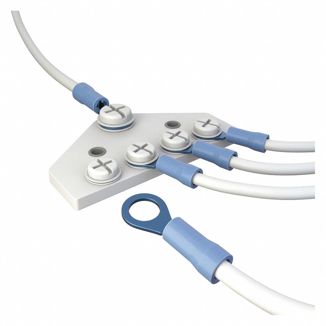 Ring Terminal, PK 25 - Grainger