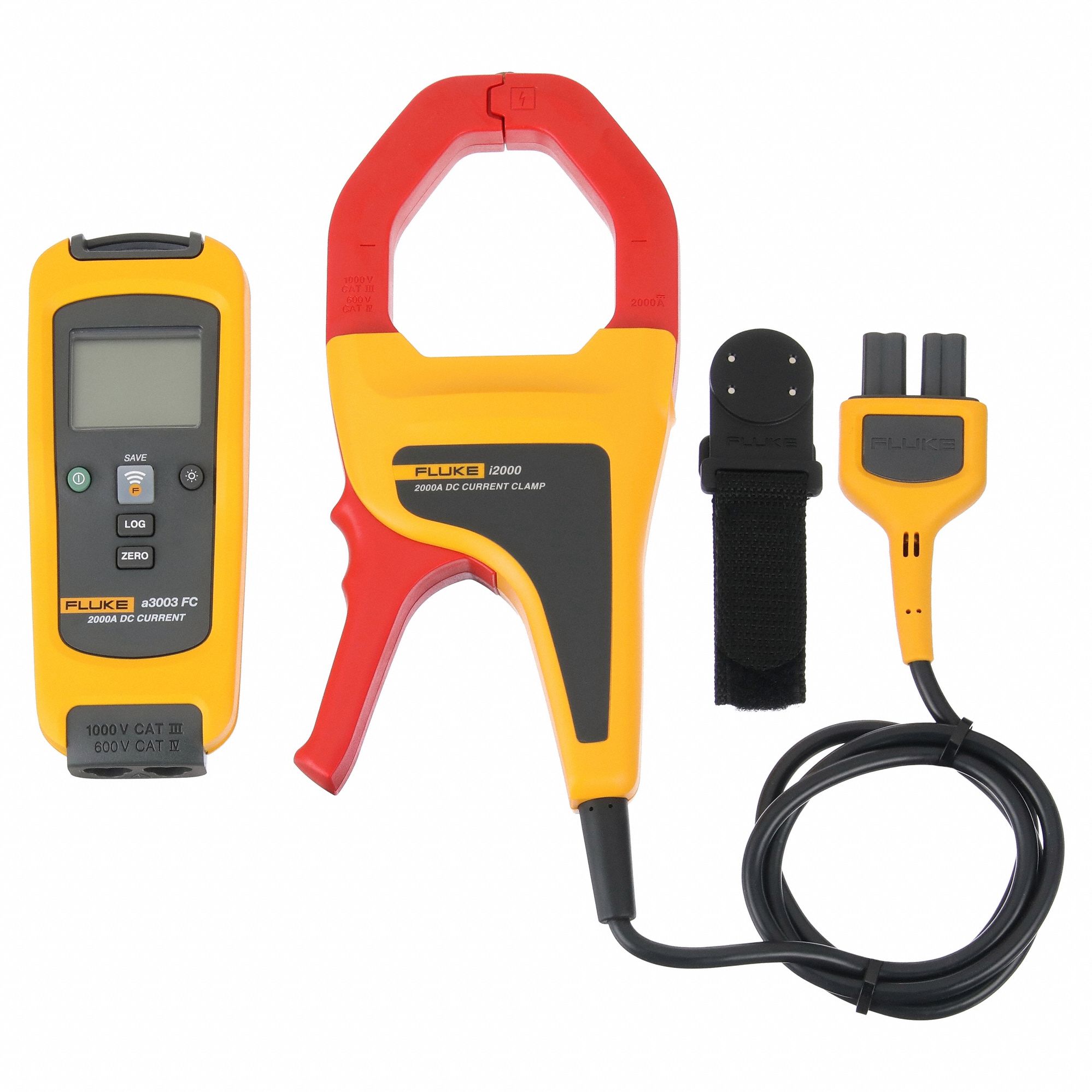 FLUKE, OpenJaw Jaw, CAT III 1000V/CAT IV 600V, Digital Clamp Meter