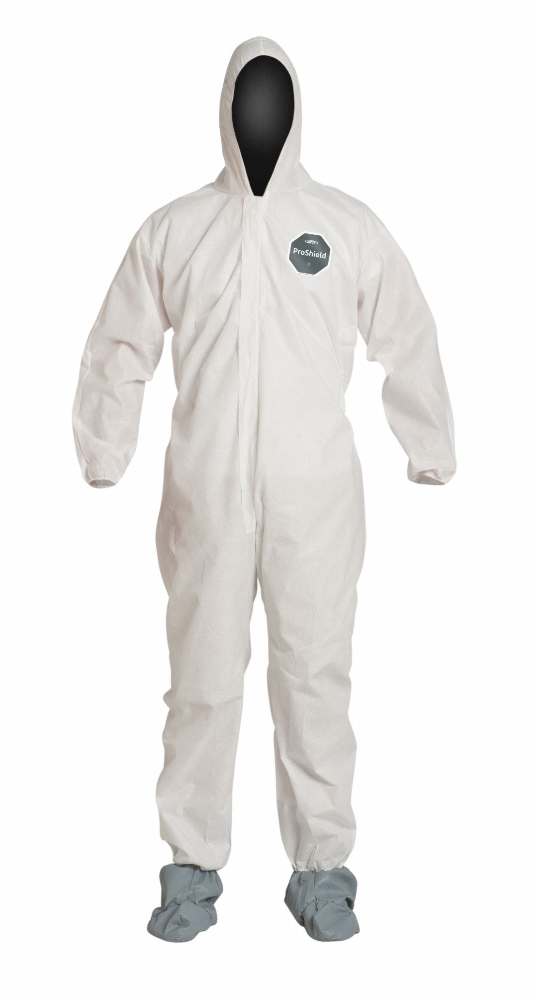 SMS, Light Duty, Hooded Disposable Coveralls 40L022PB122SWHXL002500