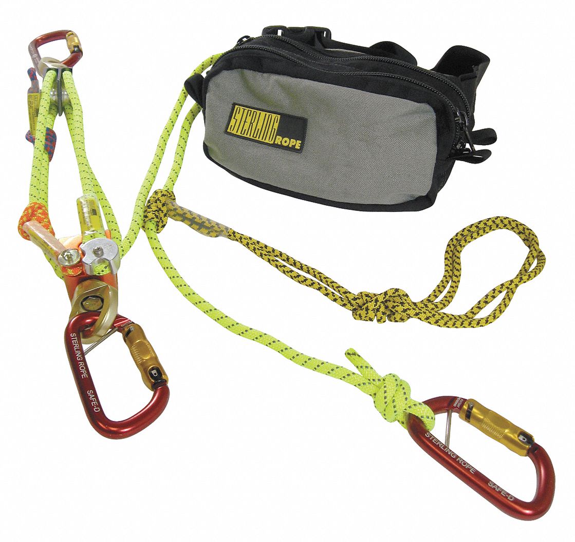 STERLING ROPE, Pulley System 40L920KTAZTEK Grainger