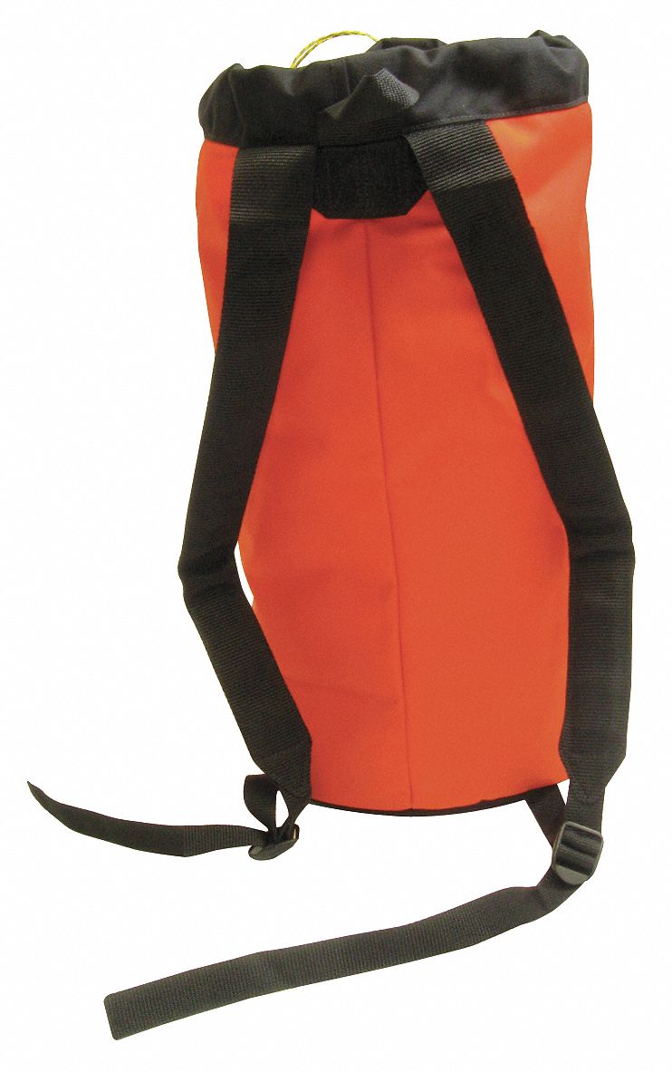 STERLING ROPE Rope Bag Orange, Ballistic Nylon, 1,892 cu in Storage