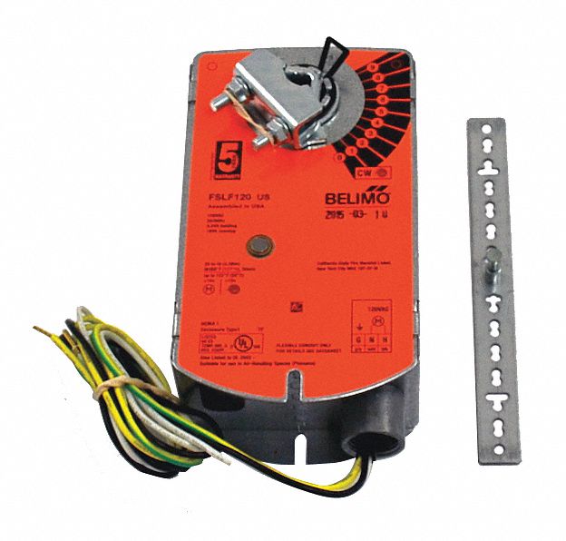 Belimo Fire and Smoke Damper Actuator, 120VAC Includes Mounting