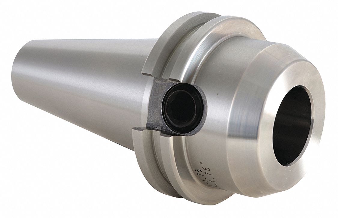 TECHNIKS, CAT40 Taper, 11/4 in Capacity, End Mill Holder 40MZ75