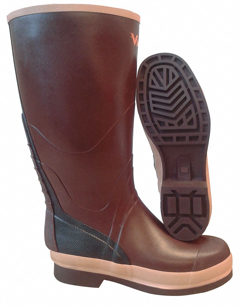 Insulated Boots,Knee,Rubber,11D,PR Grainger