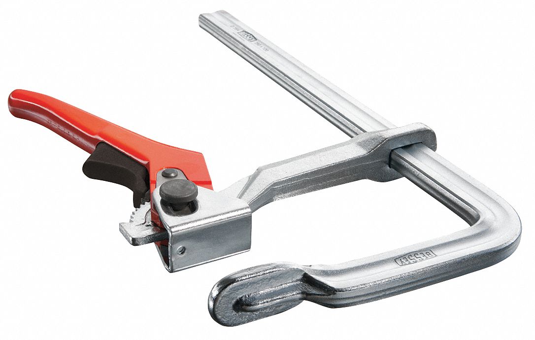 BESSEY Rapid Action Lever Clamp,20 in Max. Jaw Opening (In.),1,200 lb
