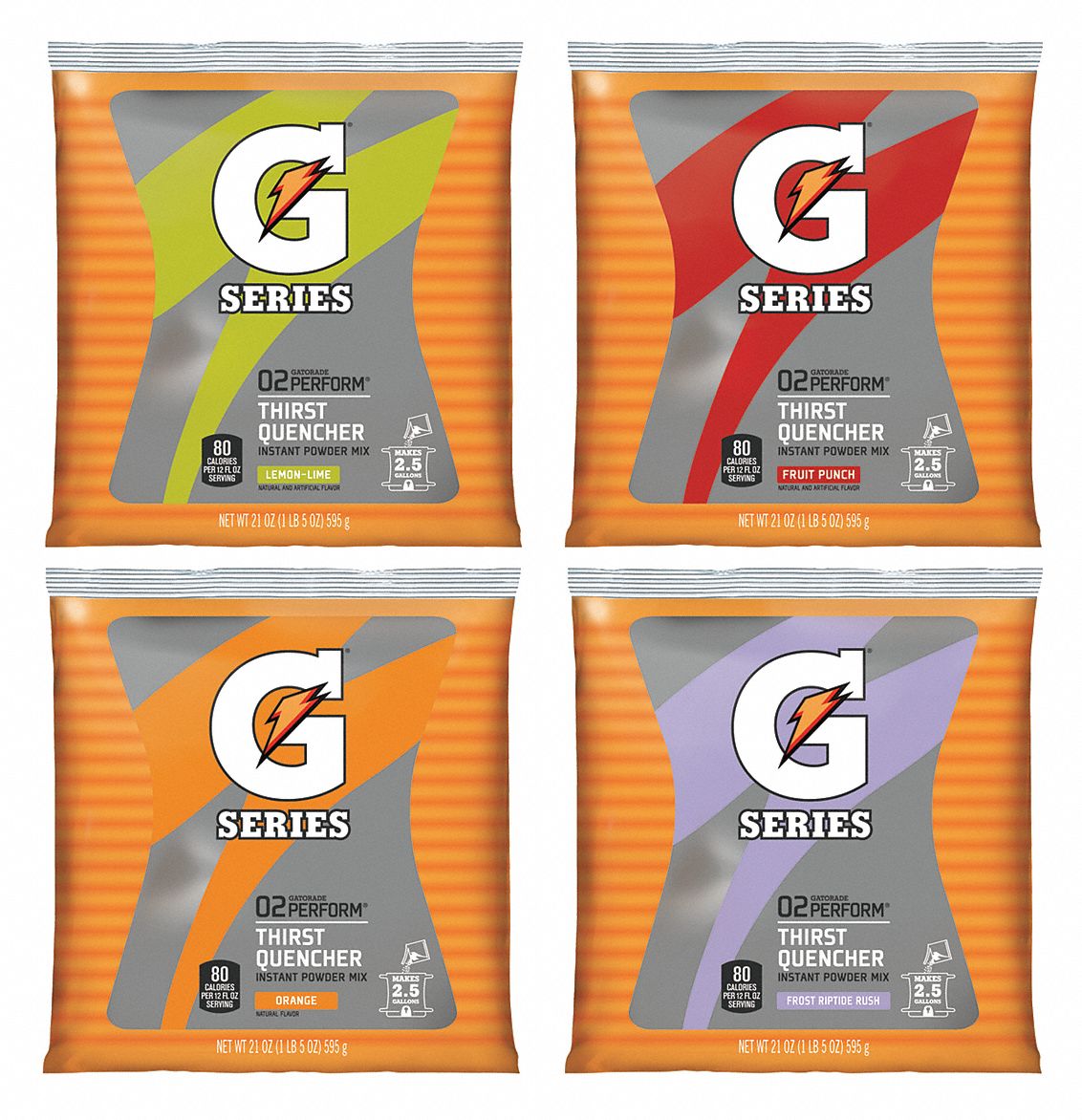 GATORADE Sports Drink Mix, Powder Concentrate, Regular, 32 Package