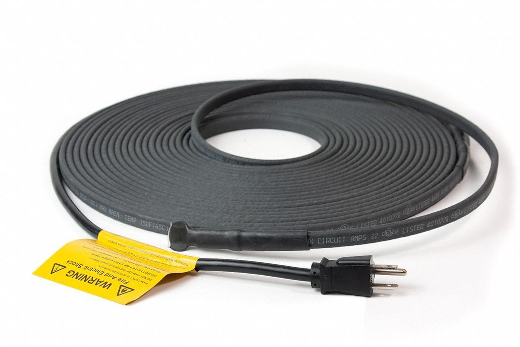 BRISKHEAT Electric Heating Cable For Indoor/Outdoor Use Outdoors, 50