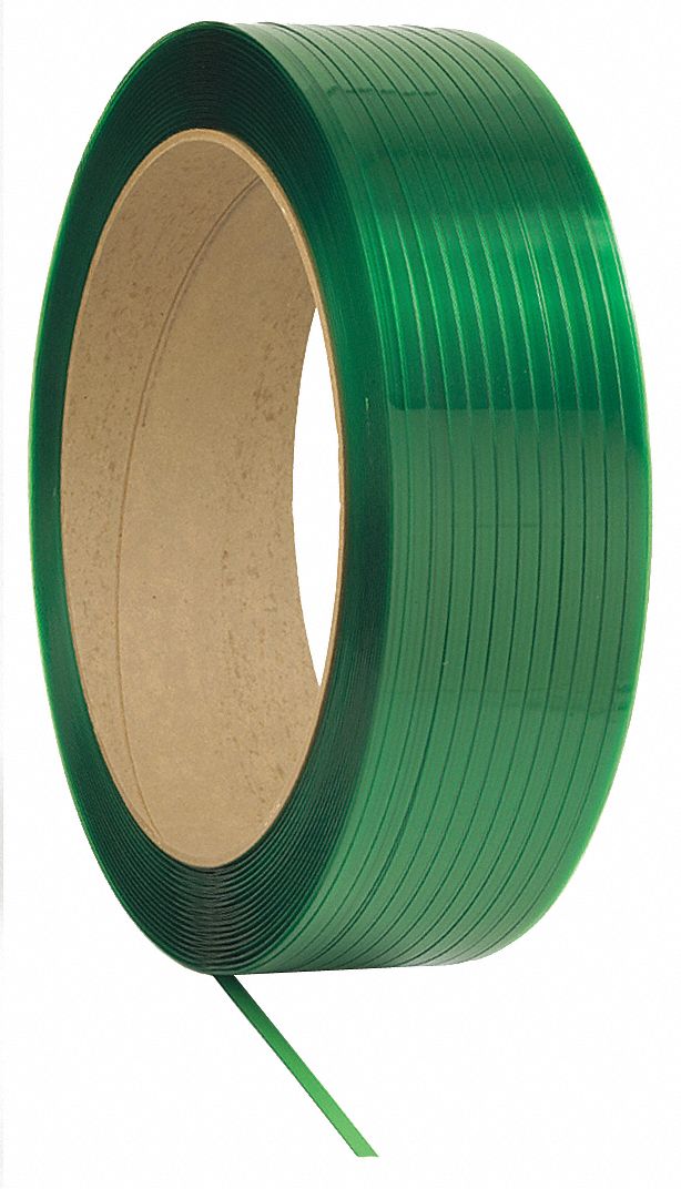 GRAINGER APPROVED Standard Duty, Plastic Strapping, Machine Strapping