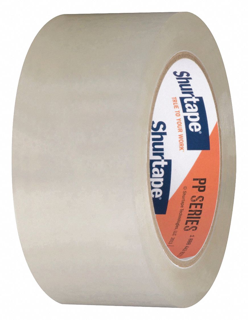 SHURTAPE Packaging Tape, Clear, Acrylic Tape Adhesive, Tape Application