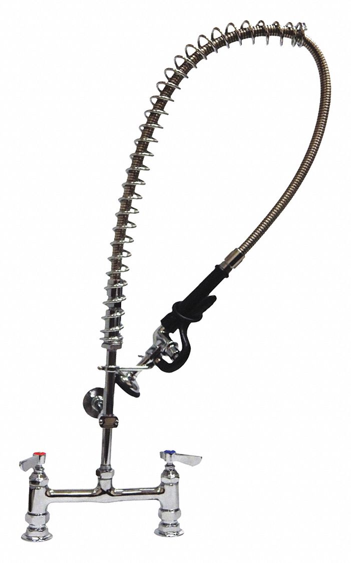 Gooseneck Faucet Spout, Dominion Commercial Faucets, Pre Rinse Faucet