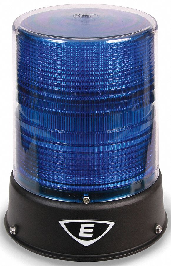 EDWARDS SIGNALING, Blue, LED, Warning Light 40Z96257PLEDMB24ADB