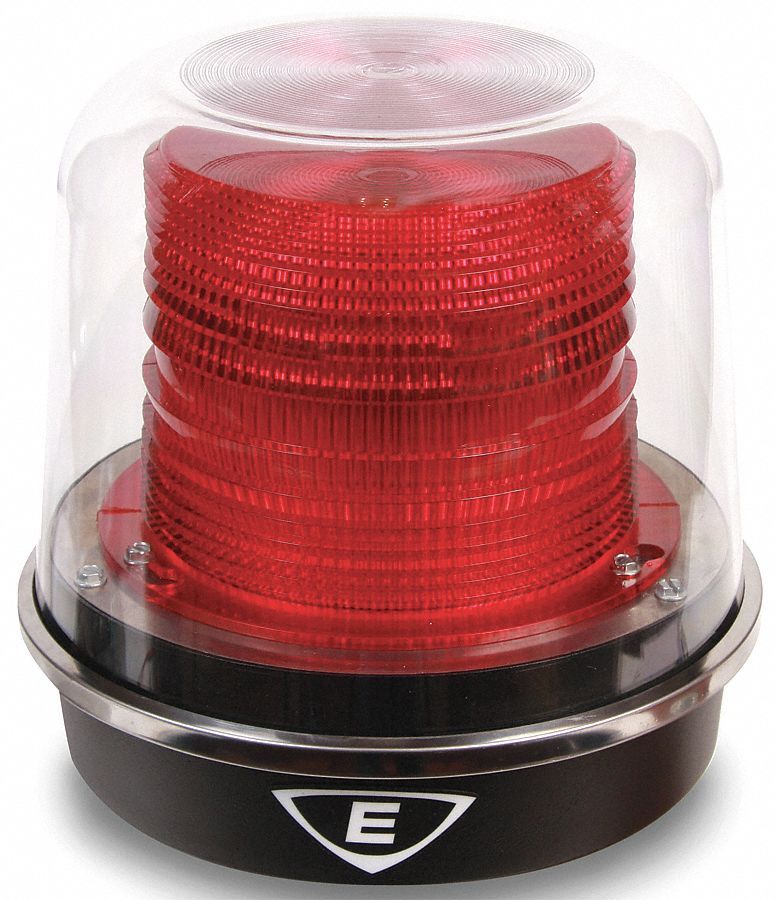 EDWARDS SIGNALING, Red, LED, Warning Light 40Z98394PLEDMR120AB