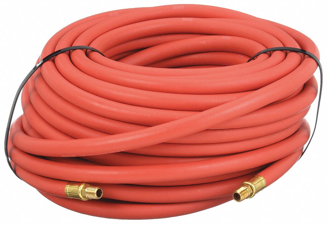 CONTINENTAL, 3/8 in Hose Inside Dia., Red, Air Hose 411F13411F13