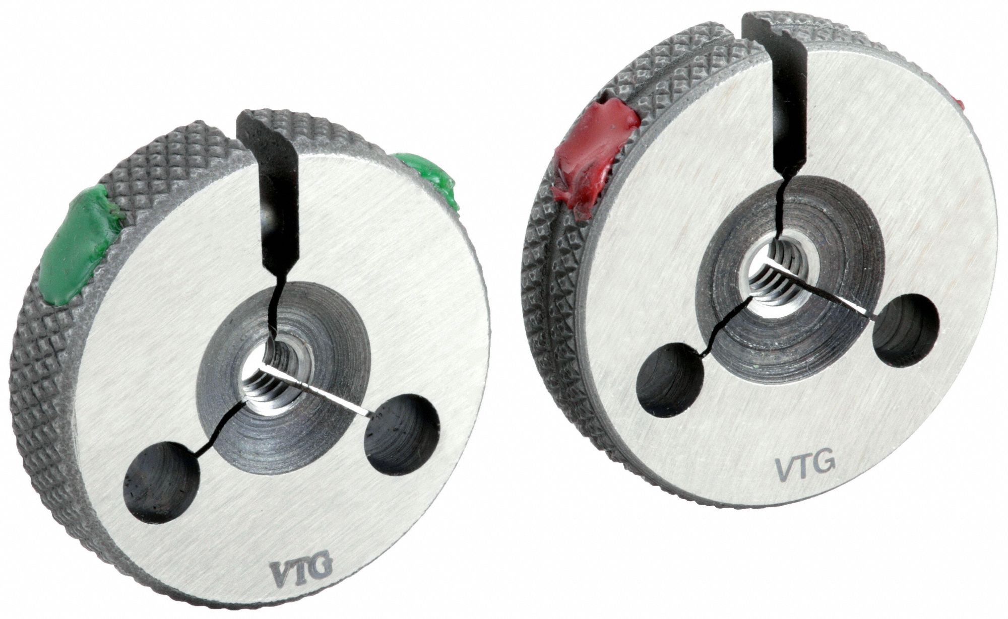 VERMONT GAGE, 832 Thread Size, Go/NoGo (Plus/Minus), Threaded Ring