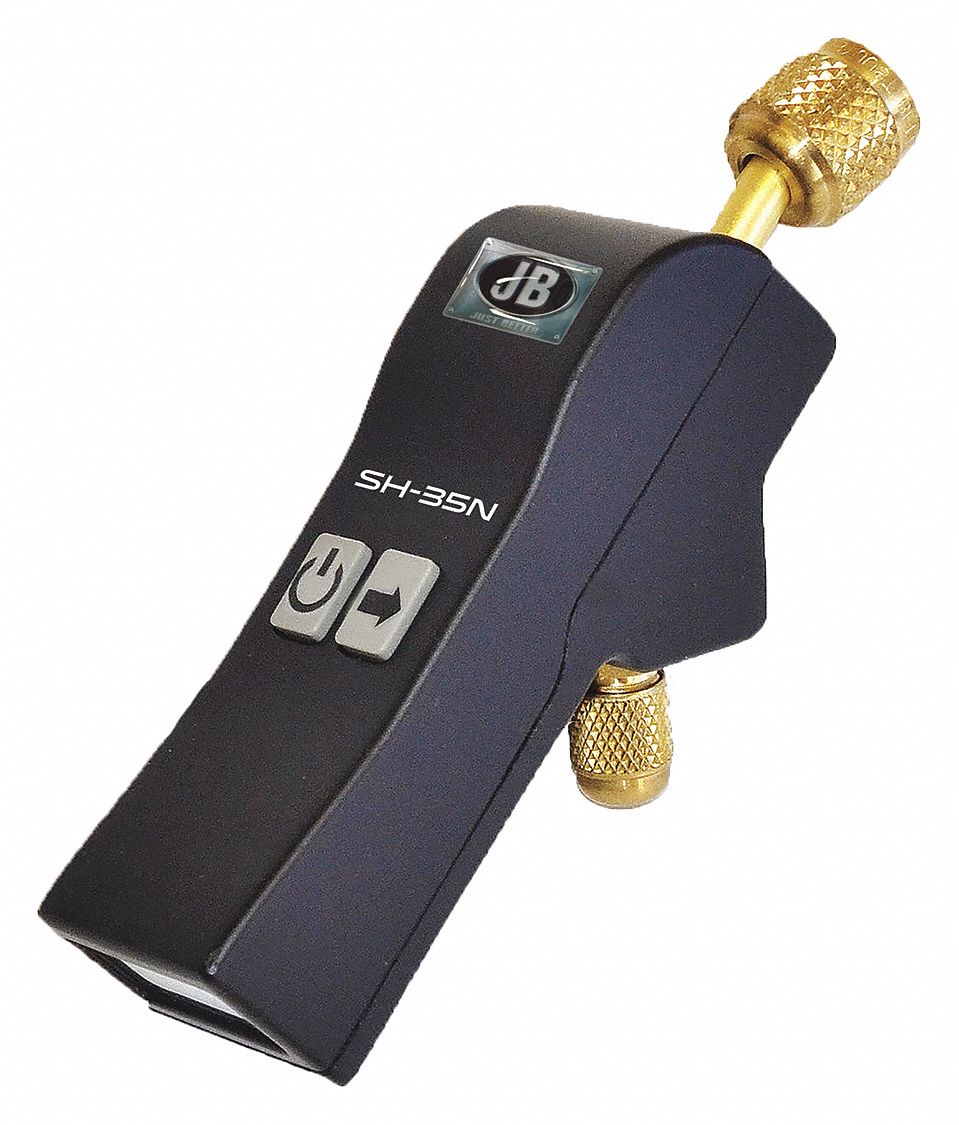 JB INDUSTRIES Digital Vacuum Gauge, 6 Digit LED Display, Bluetooth