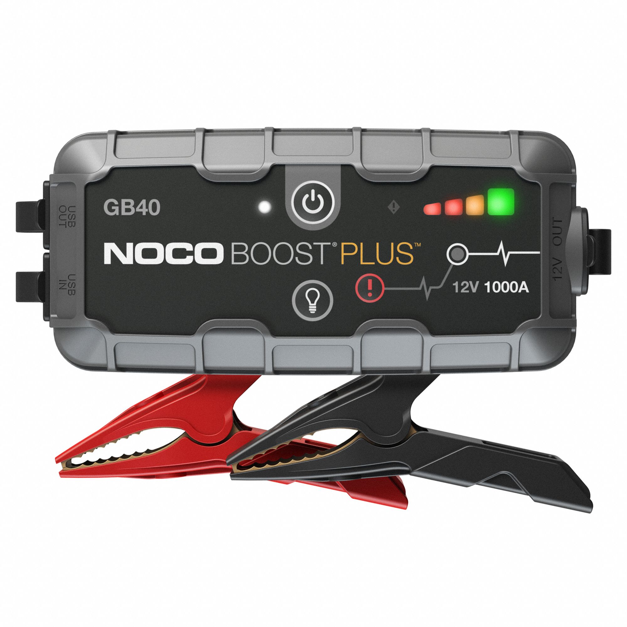 NOCO, Boosting, For 12 V DC Battery Volt, Portable Power Pack 417Y83