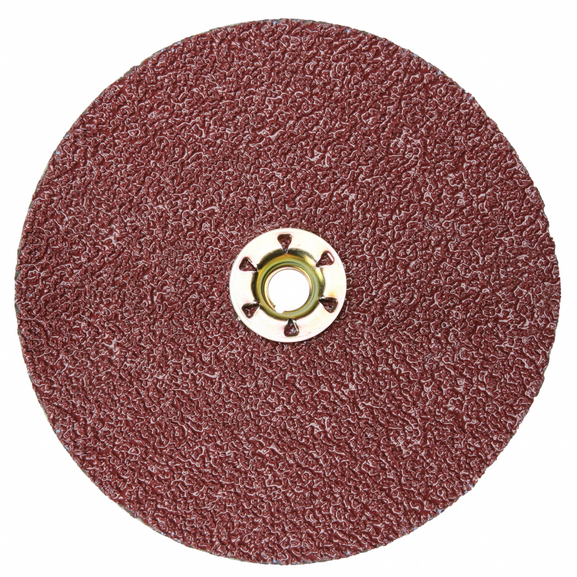 3M Fiber Disc 5 in Disc Dia, 80 Abrasive Grit, Coarse, Fiber, Backing
