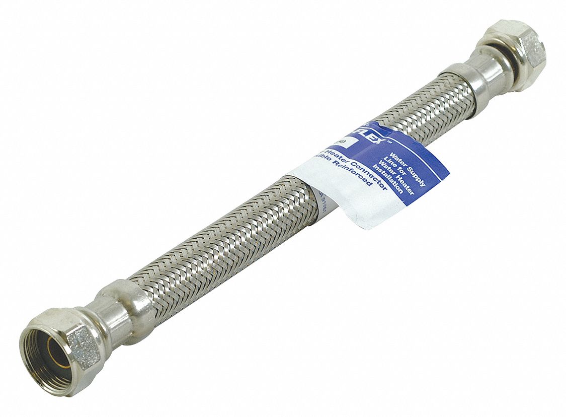 GRAINGER APPROVED Water Connector, Hose Fittings Brass 3/4 in FIP x