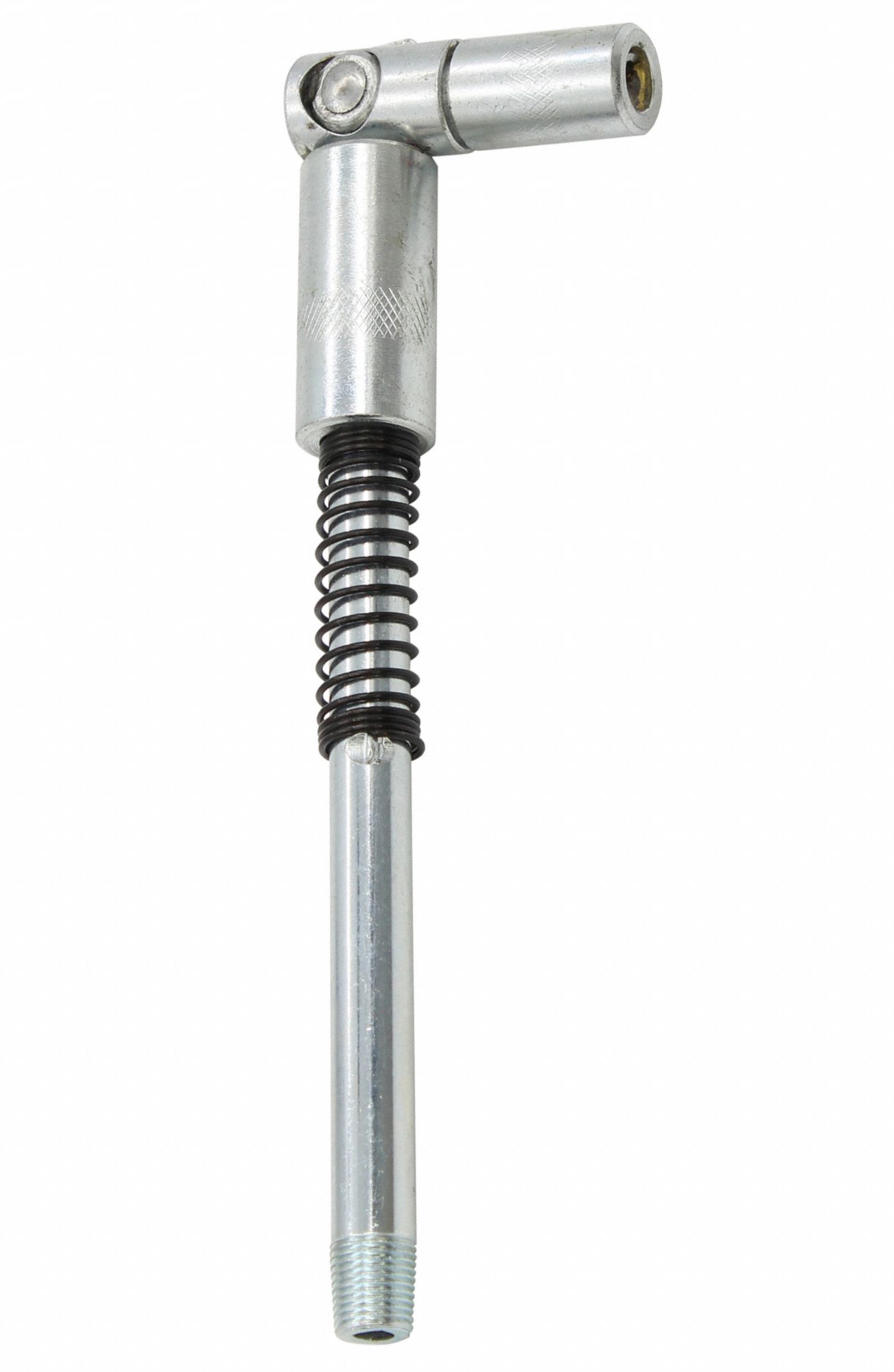 LUBRIMATIC, 8 in, For Use With Grease Gun, Coupler Swivel, 180 Degrees 41AA4205050 Grainger