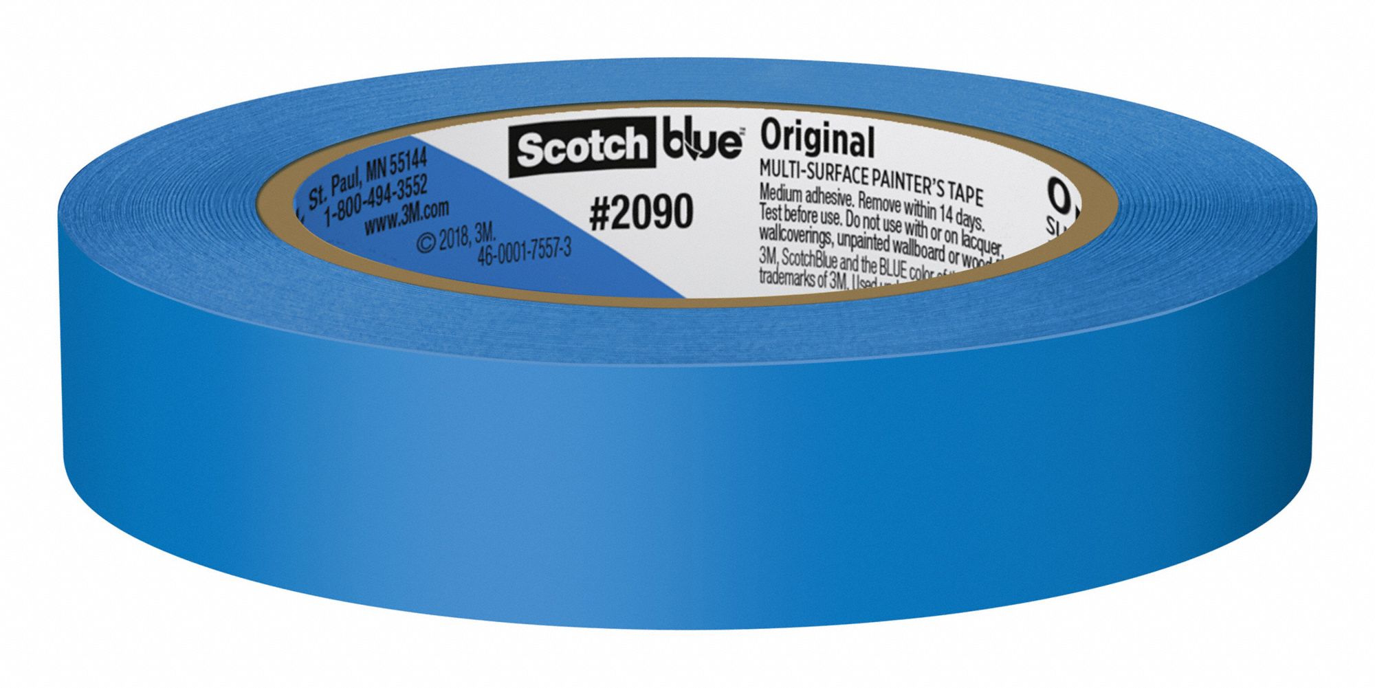 3M Painter's Tape 15/16 in x 60 yd, 5.4 mil Thick, Acrylic Adhesive