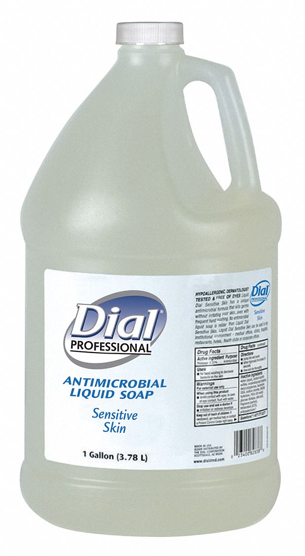 DIAL Floral, Liquid, Hand Soap, 1 gal, Jug, Universal, PK 4 41D364