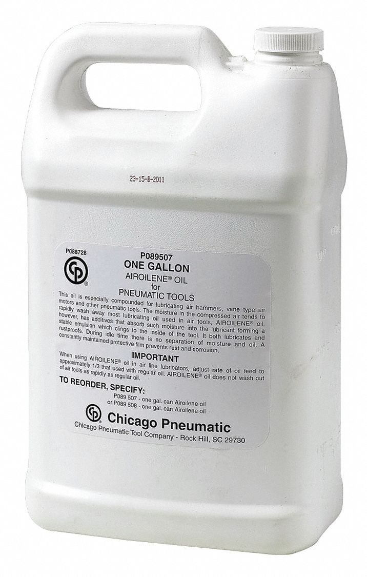 CHICAGO PNEUMATIC Air Tool Oil, Mineral Base Oil, 1 gal 41GP76