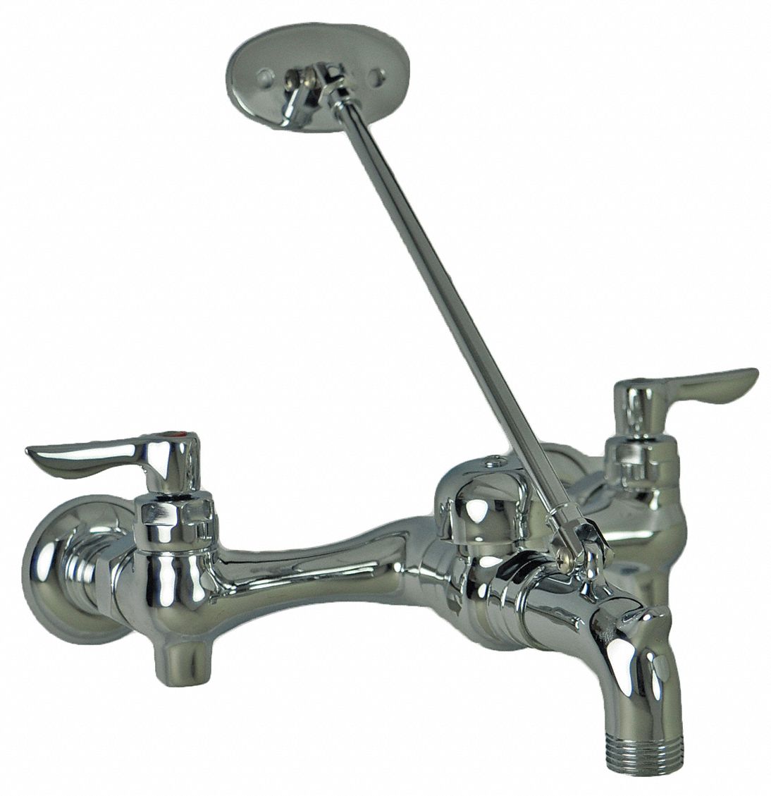 AMERICAN STANDARD Straight Service Sink Faucet, Lever Faucet Handle