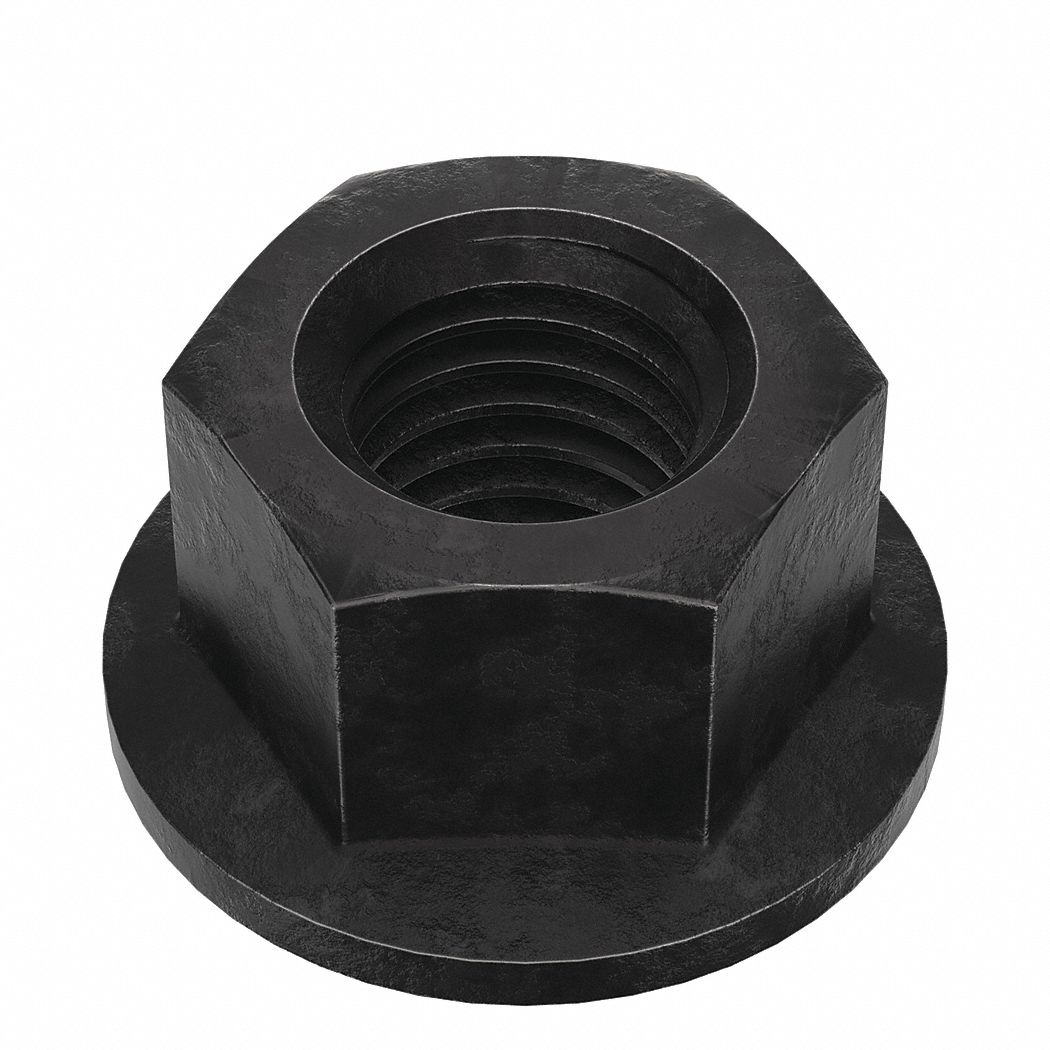 Serrated, 5/8"-11 Thread Size, Lock Nut - 41MG46|U12470.062.0001 - Grainger